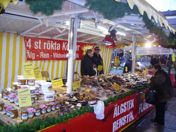 Stora Torget  Borås i december 08